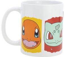 STOR Hrneček keramický 325 ml Obličeje Pokémonů