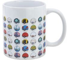 STOR Hrneček keramický 325 ml Pokeballs