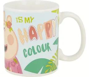 STOR Hrneček keramický 325 ml Prasátko Peppa Flamingo