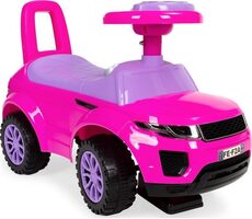 ECOTOYS Odrážedlo Auto s melodiemi růžové