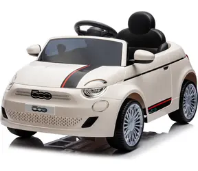 CHIPOLINO Elektrické auto FIAT 500 White