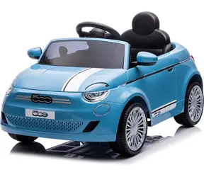 CHIPOLINO Elektrické auto FIAT 500 Blue