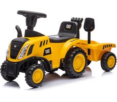 CHIPOLINO Odrážedlo Traktor CAT Yellow