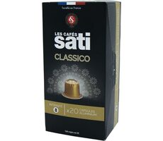 Les Cafés Sati Classico Nespresso 20 ks / Kapslová káva 