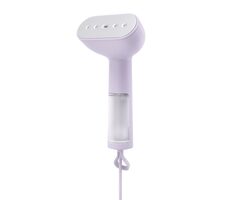 STEAMERY Cirrus X fialová / Ruční napařovač oděvů / 1400W / 85 ml / 20 g-min 