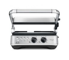 Sage the BBQ & Press Grill SGR700BSS stříbrná / elektrický kontaktní gril / 1800W / 3 programy / 100°C - 230°C 