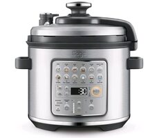 Sage Fast Slow Go / elektrický tlakový hrnec / 1100W / 6 l / 12 přednastavených programů / LCD