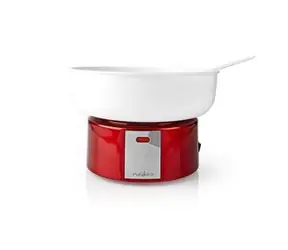 Nedis FCCM100FRD bílo-červená / Výrobník cukrové vaty / 500 W 