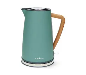 Nedis KAWK510EGN zelená / Rychlovarná konvice / 2200 W / 1.7 l  