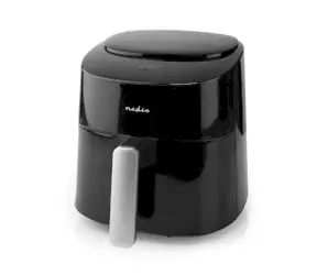Nedis KAAF160BK černá / Horkovzdušná fritéza / 1300 W / 4.2 l / Časovač: 240 min / 8 programů 
