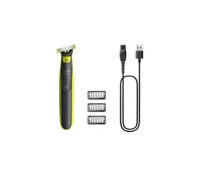 Philips OneBlade QP2724/23 černá / Zastřihávač vousů / výdrž 45 minut / 1 & 3 & 5 mm