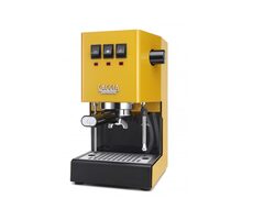 Gaggia Classic E24 žlutá / Pákový kávovar / 1200W / 2.1 l / 15 bar / napěňovací tryska