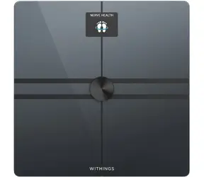 Withings Body Comp černá / Chytrá osobní váha / nosnost 200kg / Bluetooth / WiFi