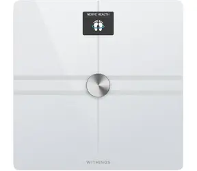 Withings Body Comp bílá / Chytrá osobní váha / nosnost 200kg / Bluetooth / WiFi