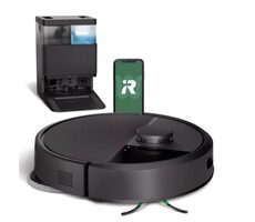 iRobot Roomba Plus 405 Combo + AutoWash dock černá / Robotický vysavač / WiFi / vysávání & mopování / 5000 mAh