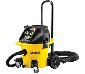 DeWalt DWV905M / Průmyslový vysavač / 1400W / Nádoba 38 L / Třída M / 4500 l-min