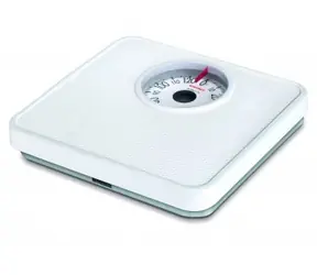 Soehnle TEMPO white / Analogová osobní váha / max. 130 kg / přesnost 1 kg 