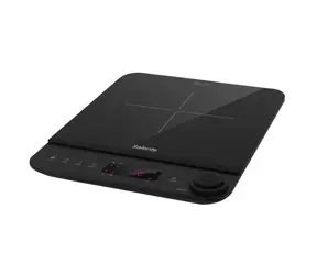 Salente InductPro2 černá / Elektrický indukční vařič / 1300/1800W / 2 plotýnky / 10 úrovní nastavení 