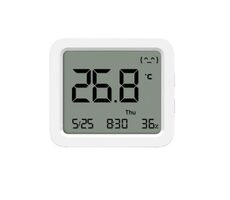 Xiaomi Mi Temperature and Humidity Monitor 3 bílá / Digitální teploměr s vlhkoměrem / Bluetooth
