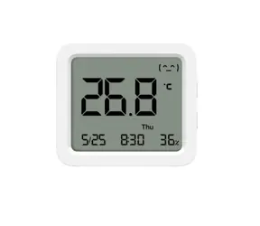 Xiaomi Mi Temperature and Humidity Monitor 3 bílá / Digitální teploměr s vlhkoměrem / Bluetooth