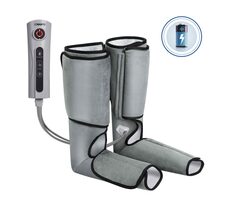 NAIPO MGF-C701 šedá / Masážní přístroj / pro chodidla a lýtka / 2 programy / 3 intenzity