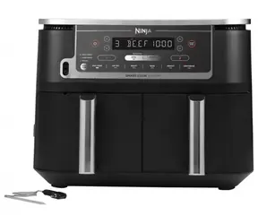 Ninja AF451EU černá / Horkovzdušná fritéza / 2470W / 9.5l / 6 programů 