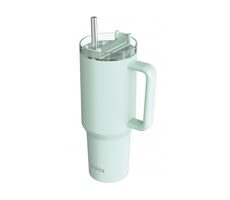 Quokka Nerezový termohrnek s brčkem Stream Turquoise 1200 ml