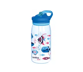 Quokka Plastová láhev s pítkem Glow Kids Sea Life 580 ml