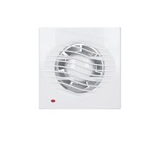 Solight AV05T axiální ventilátor do koupelny s časovačem / 100mm / 13W / 62m3-h