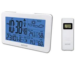 Denver WS-530 bílá / meteostanice / měření vlhkosti a teploty