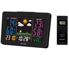 Denver WS-540 černá / meteostanice / měření teploty a vlhkosti