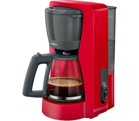 Bosch TKA2M114 červená / Kávovar na překapávanou kávu / 1200W / 1.25 l