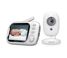 ELDONEX EBM-1010-WH bílá / video chůvička / dosah 300 m / displej 3.5"
