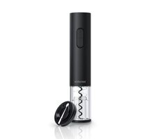 ELDONEX WineSpin černá / elektrický otvírák na víno / 4x AA baterie