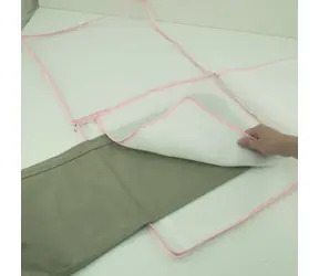 MSV NET síťka na praní kalhot / polyester / 40 x 40 cm