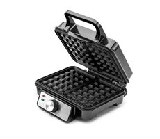 Huslog vaflovač černá / 1200W / 2 vafle / nepřilnavý povrch 