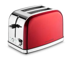 PHILCO PHTA 4006 červeno-stříbrná / Topinkovač / 950 W