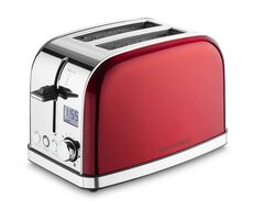 PHILCO PHTA 4016 červeno-stříbrná / Topinkovač / 2 topinky / 950 W