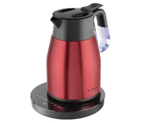 Catler KE 8120 červená / Rychlovarná termokonvice s regulací teploty / 1800W / 1.5L