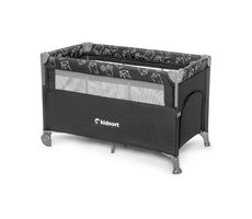 Kidnort Livsmiljö Cestovní postýlka tmavě šedá