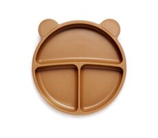 Kidnort Retter Silikonová dělená miska kulatá tmavá