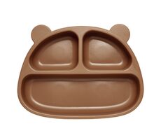 Kidnort Retter Silikonová dělená miska tmavá