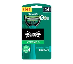 Wilkinson Xtreme3 Sensitive Comfort jednorázová holítka pánská 3+1ks