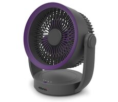 ELDONEX CoolWind šedá / Stolní ventilátor / 9W / USB-C / 12.5 cm 