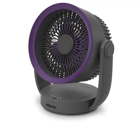 ELDONEX CoolWind šedá / Stolní ventilátor / 9W / USB-C / 12.5 cm 