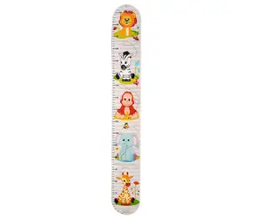 Hess Dětský metr safari / 66-153 cm / dřevo