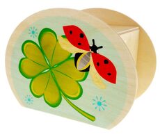 Hess Dřevěná pokladnička muchomůrka / od 3 let