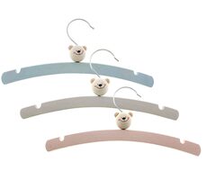 Hess Dřevěné ramínko medvídek 6 ks