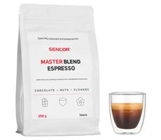 Master Blend Espresso 250g / Zrnková káva / 80% Arabica & 20% Robusta