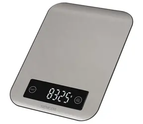 SENCOR SKS 7100SS stříbrná / Digitální kuchyňská váha / max. 10kg / dotyk. Tlačítka
